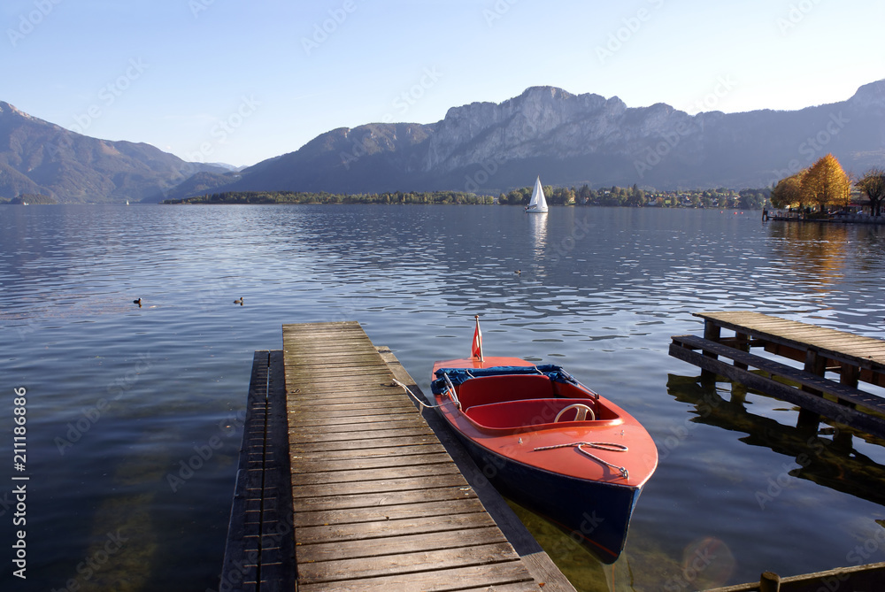 Lake Moonzee in Austria Lake Moonzee in Austria