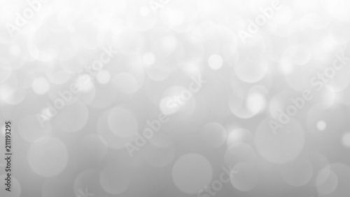 Abstract light background with bokeh effects in gray colors