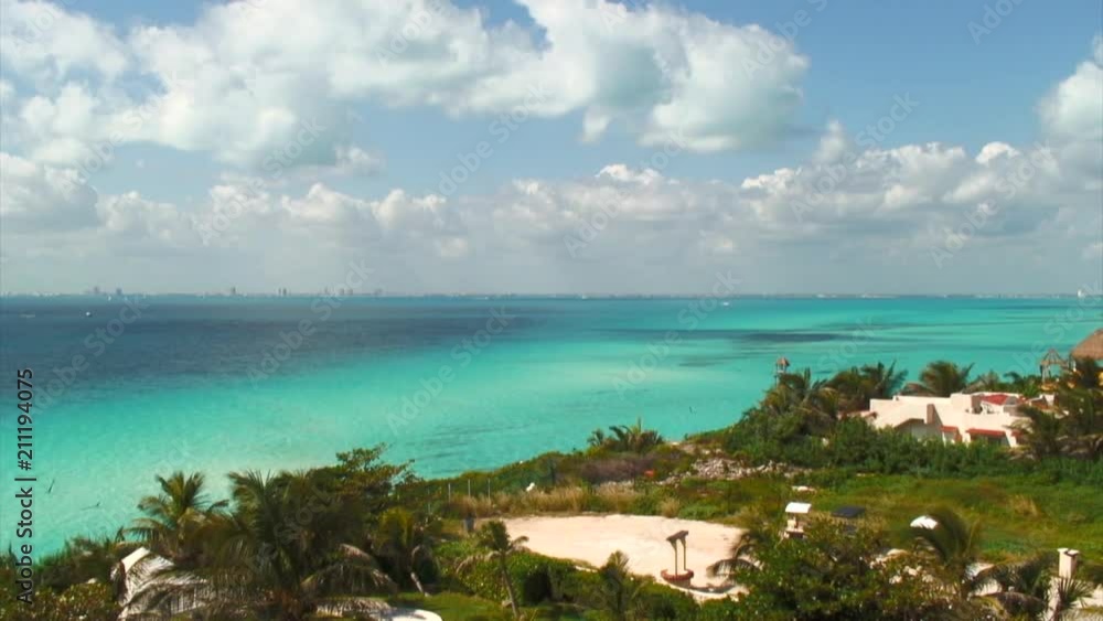 View of nature and sea, Isla Mujeres View of nature and sea, Isla Mujeres