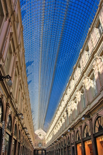 Royal Galleries of Saint-Hubert, Brussels, Belgium photo