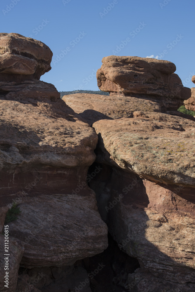 Garden of the Gods sandstone formations