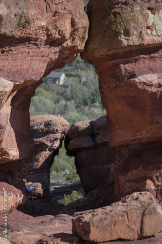 Garden of the Gods sandstone formations