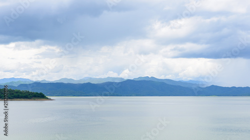 Landscape at Kaeng Krachan Dam, Kaeng Krachan National Park Thailand