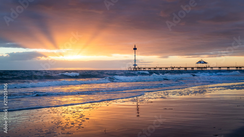 Sunset at Brighton  South Australia