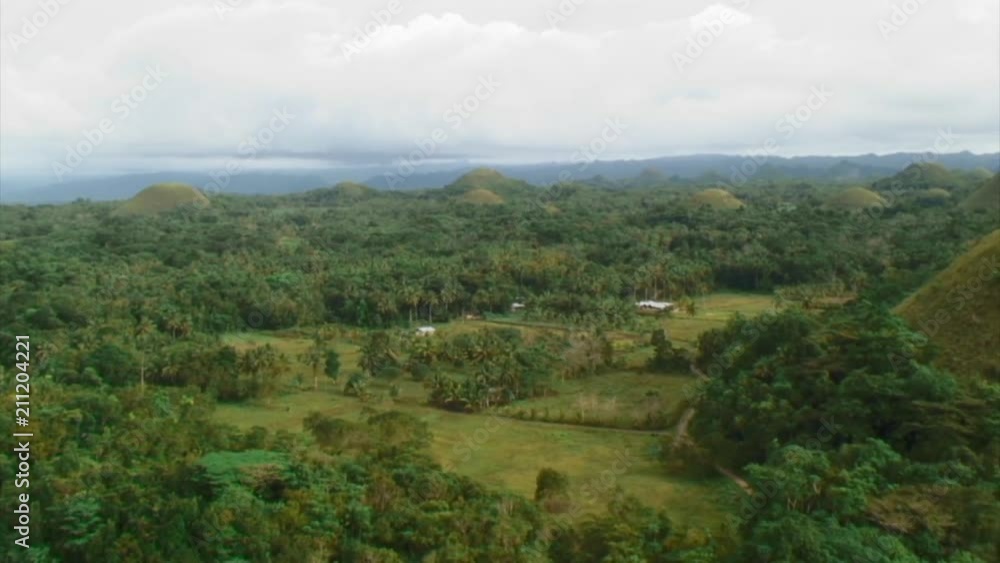 Beautiful Scenery From Chocolate Hills Beautiful Scenery From Chocolate Hills