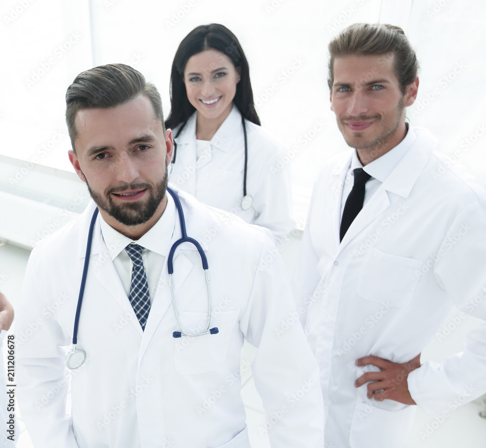 portrait of a professional team of doctors portrait of a professional team of doctors