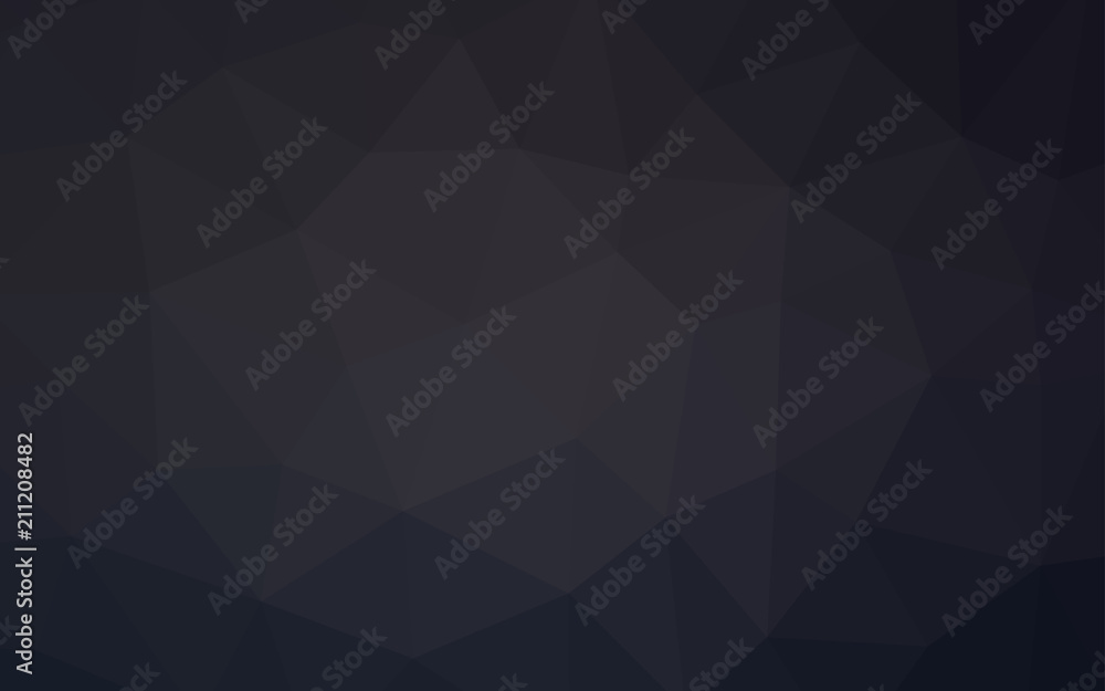 Dark Gray vector low poly texture. Dark Gray vector low poly texture.