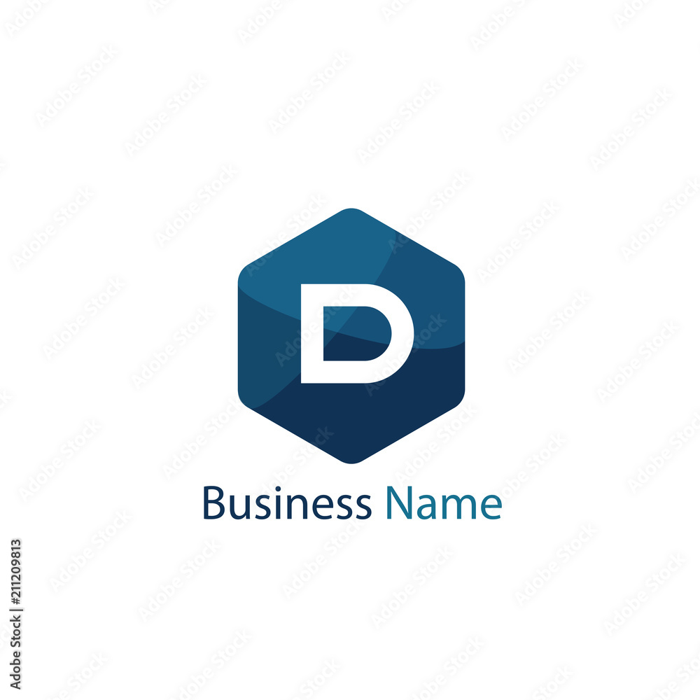 Letter D Logo Template Design