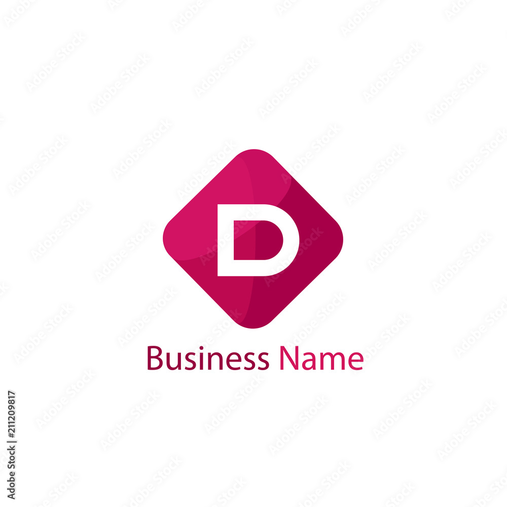 Letter D Logo Template Design