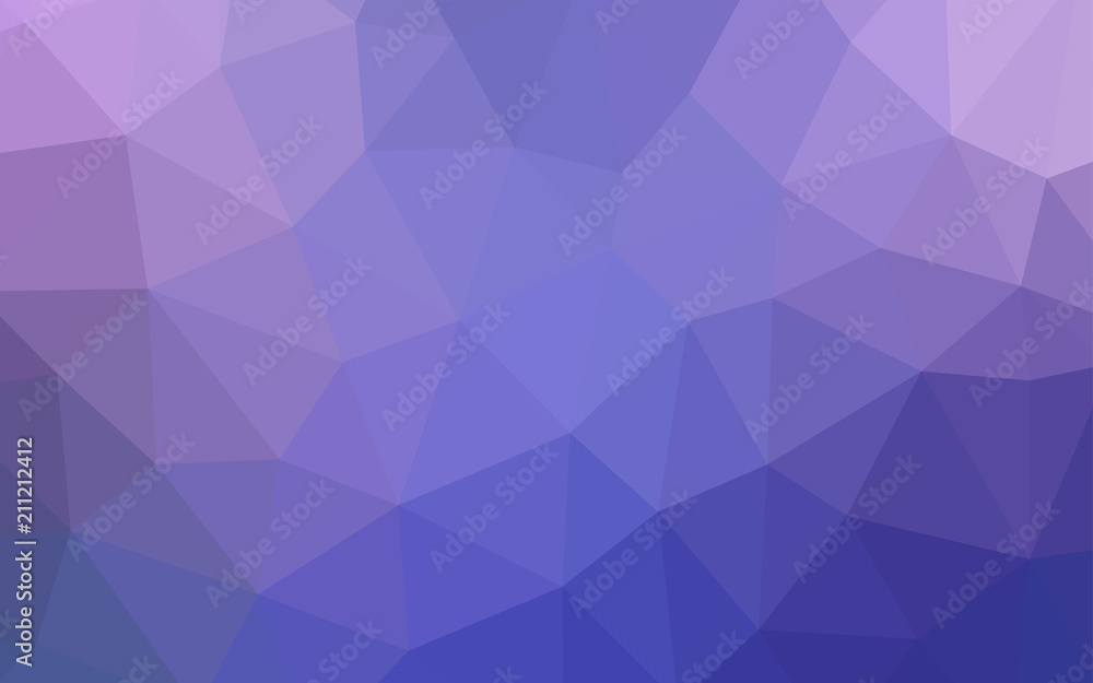 Light Pink, Blue vector gradient triangles pattern. Light Pink, Blue vector gradient triangles pattern.