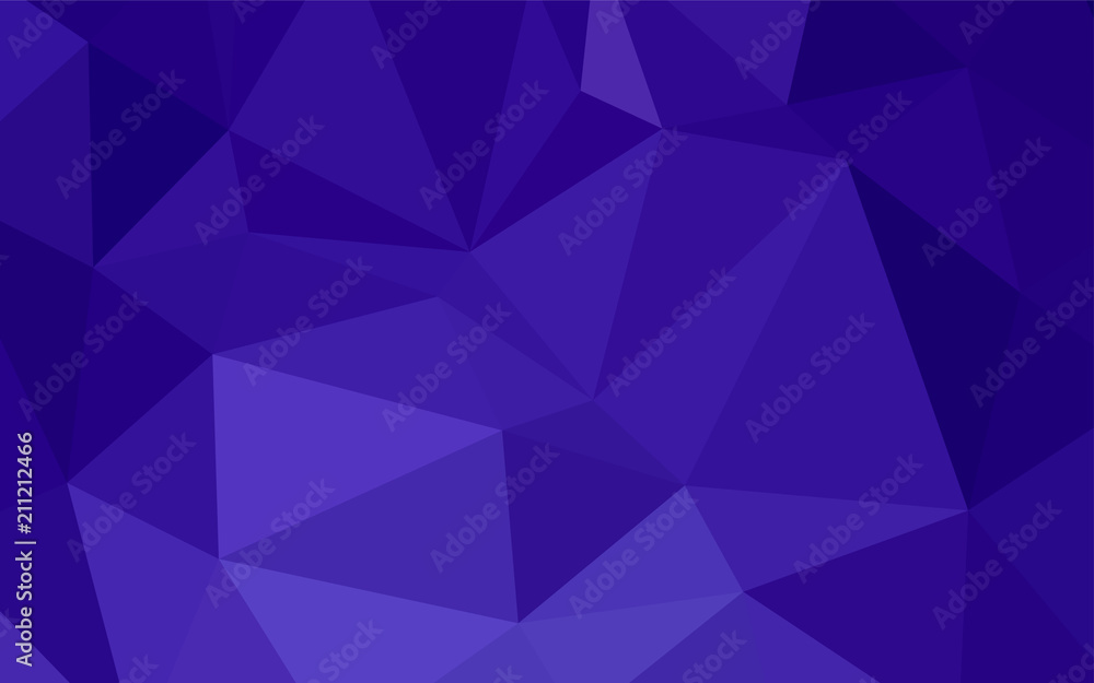 Light Purple vector abstract polygonal pattern.