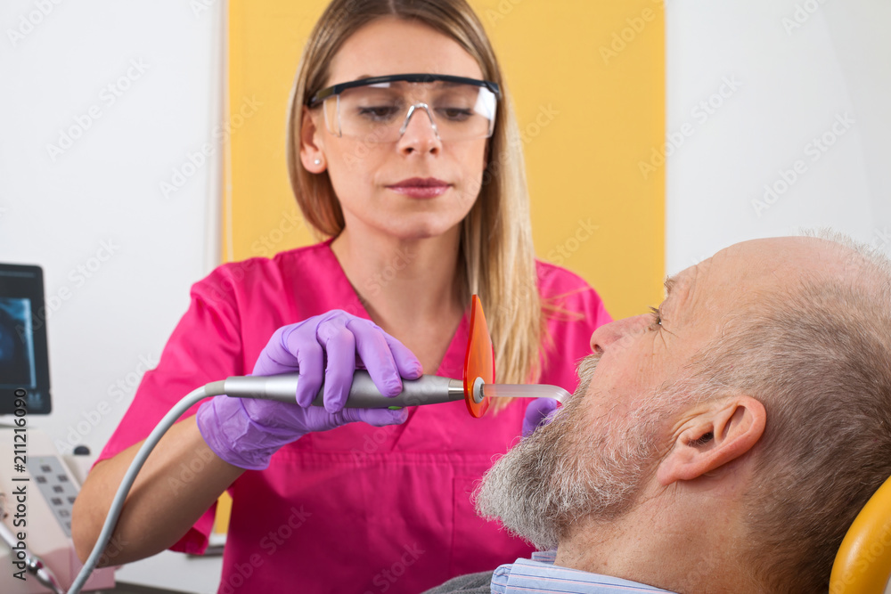 Young female dentist Young female dentist
