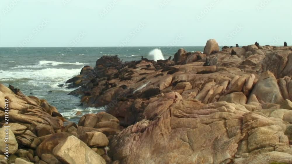 Fantastic Scenery From Ocean, Cabo Polonio Fantastic Scenery From Ocean, Cabo Polonio