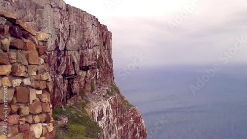 Look-Out and Sheer Cliff, Cape of Good Hope, Africa
