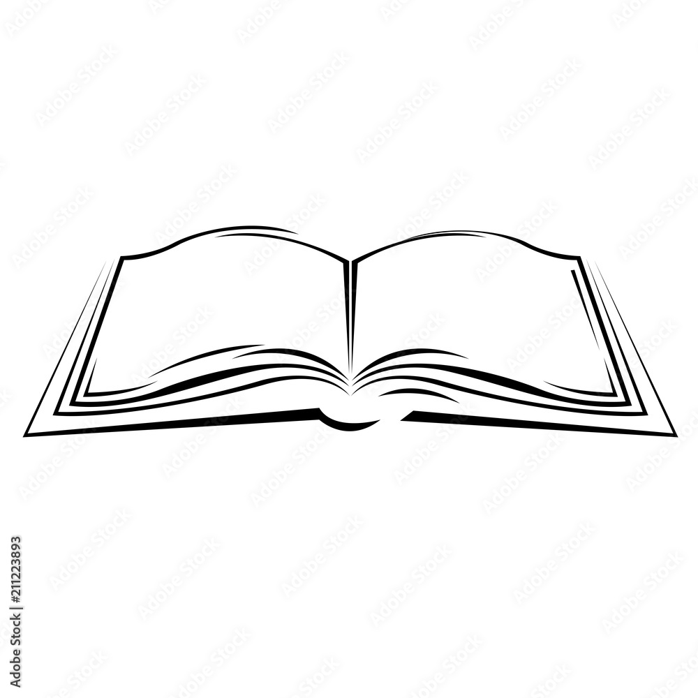 Книга шаблон для вырезания распечатать Раскраска Тетрадь Распечатать бесплатно