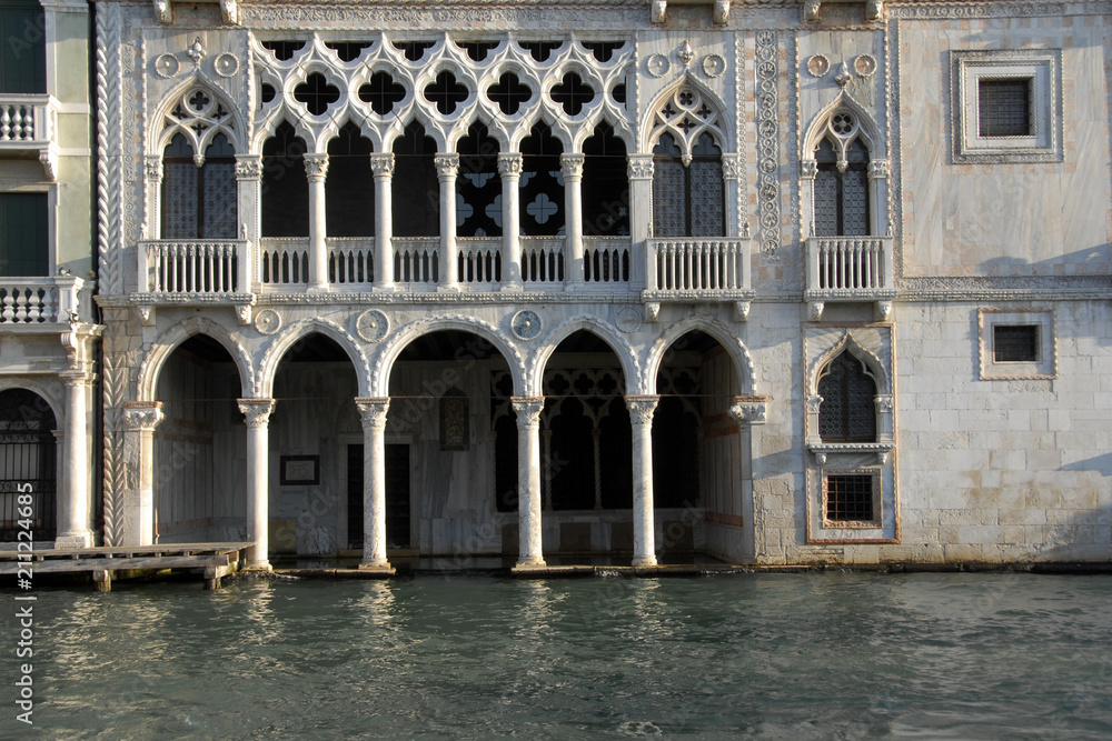 Hochwasser, Canal in Venedig, Venedig, Venetien, Italien, Europa