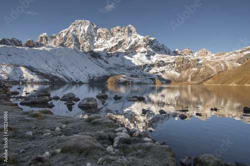 Gokyo Lake and Himalayan summits