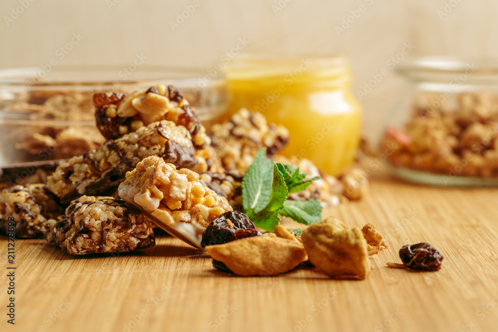 Fototapeta premium Healthy breakfast on the table