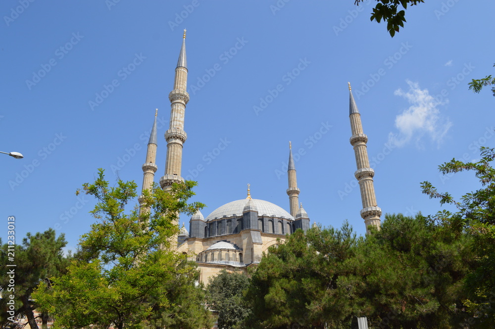 Mimar Sinan's Selimiye Mosque, Edirne, Turkey