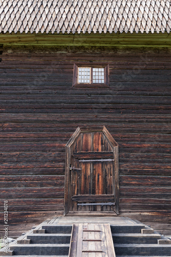 Wooden chruch in petajavesi Unesco world heritage site photo