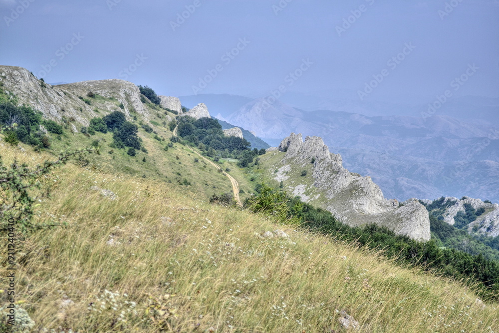 Fototapeta premium Landscape mountain summer