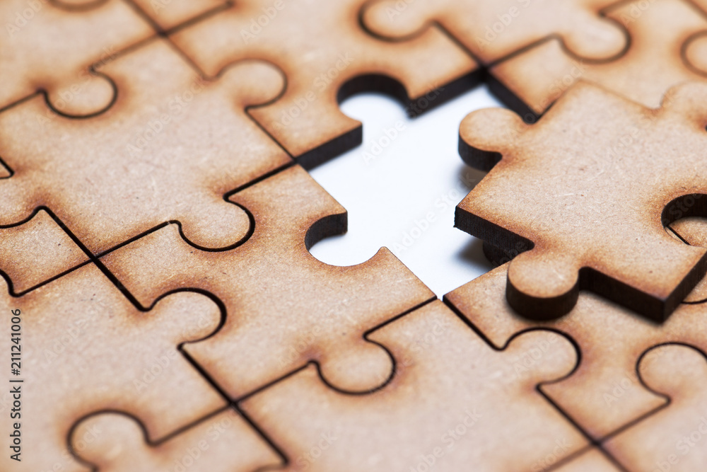 Puzzle close up Puzzle close up