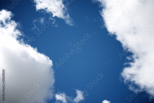 Sky background view