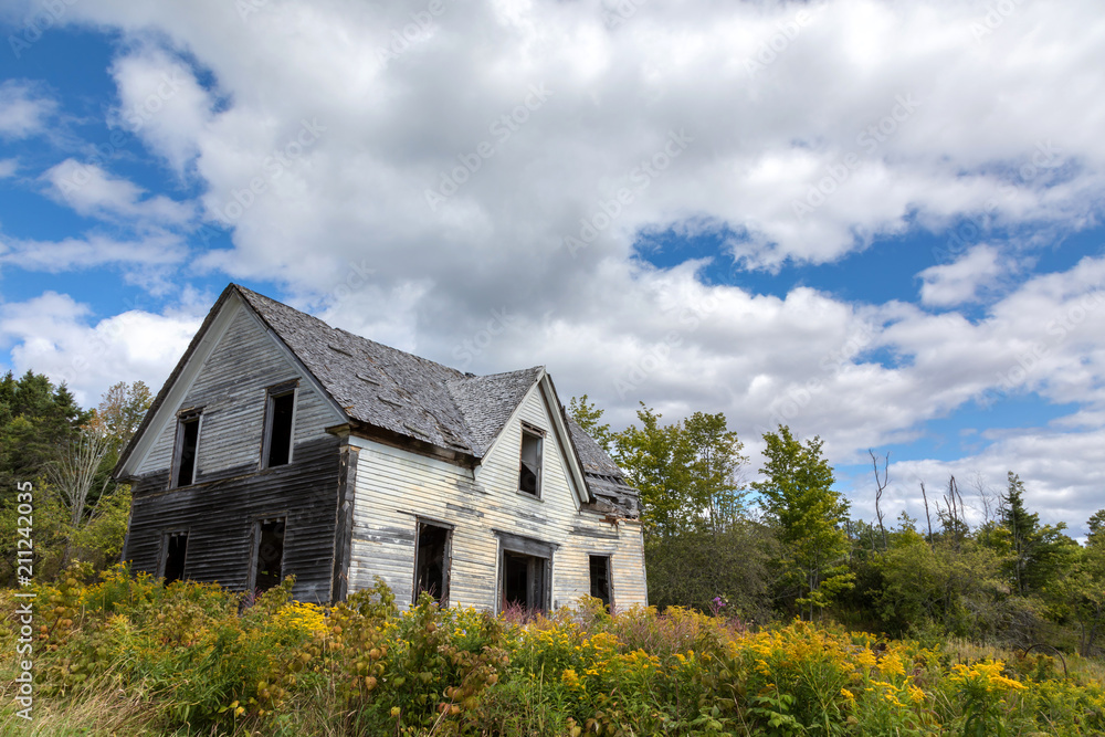 Derelict house in New Brunswick