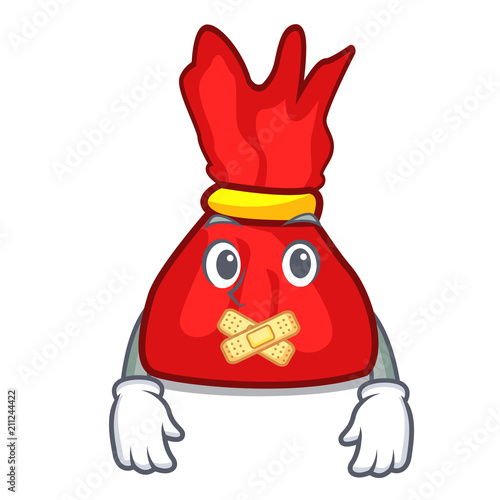Silent wrapper candy mascot cartoon