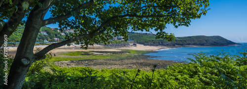Langland Bay, Gower, Wales, UK.