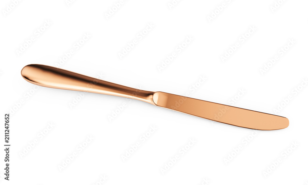 3d render knife on a white background 3d render knife on a white background