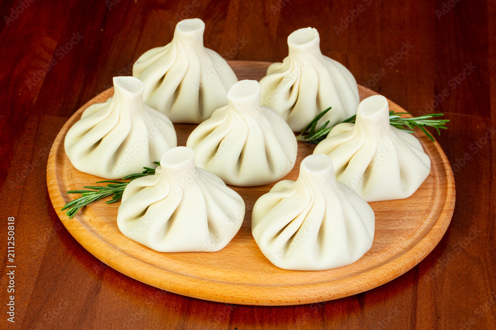 Georgian traditional Khinkali Georgian traditional Khinkali