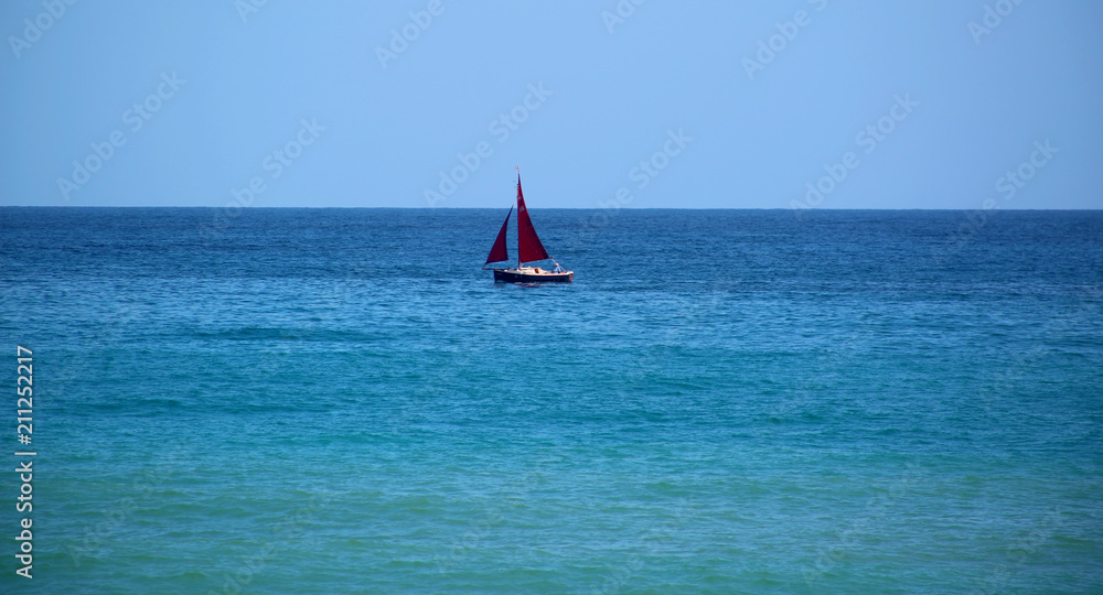 Fototapeta premium Red Sails