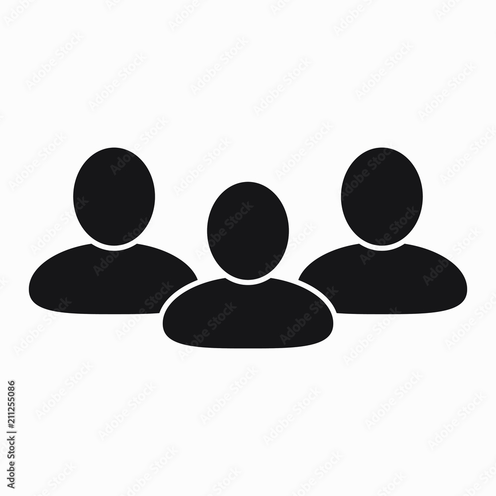 People icon, group icon People icon, group icon