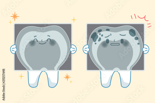 toth with dental concept
