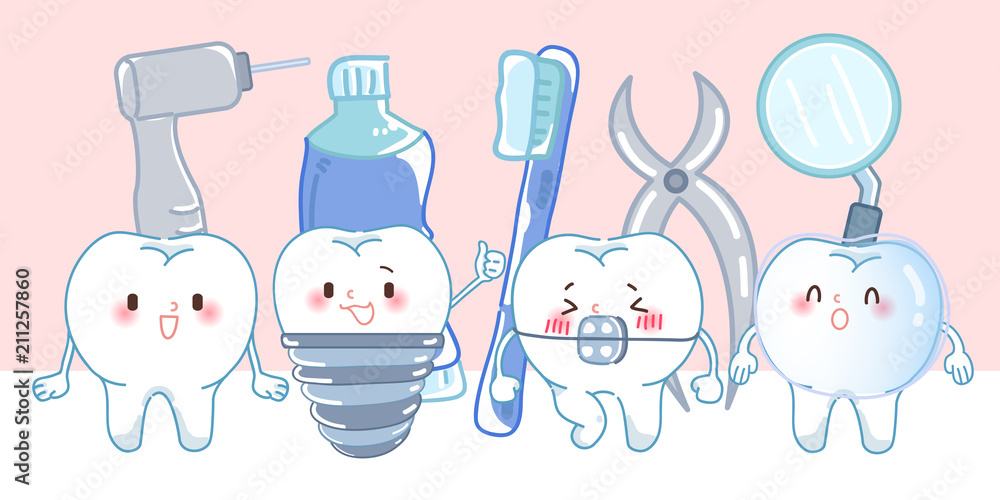 cute cartoon tooth cute cartoon tooth