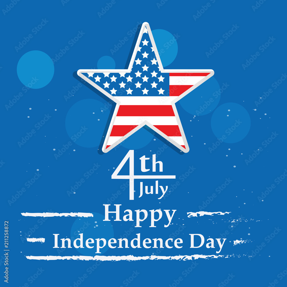 Illustration of background for USA Independence day Illustration of background for USA Independence day