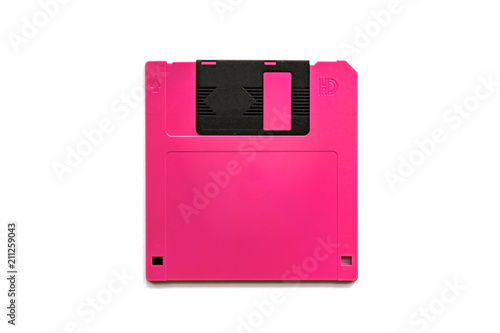 Floppy disk magnetic computer