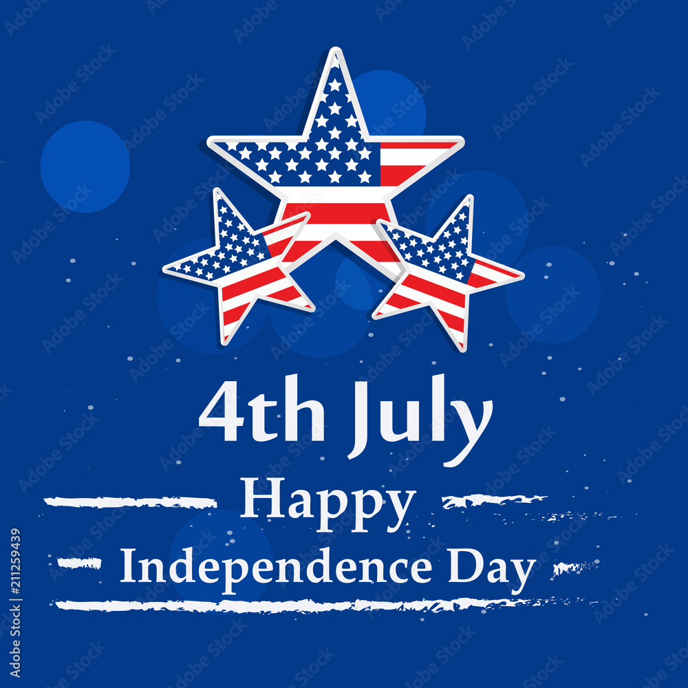 Illustration of background for USA Independence day Illustration of background for USA Independence day
