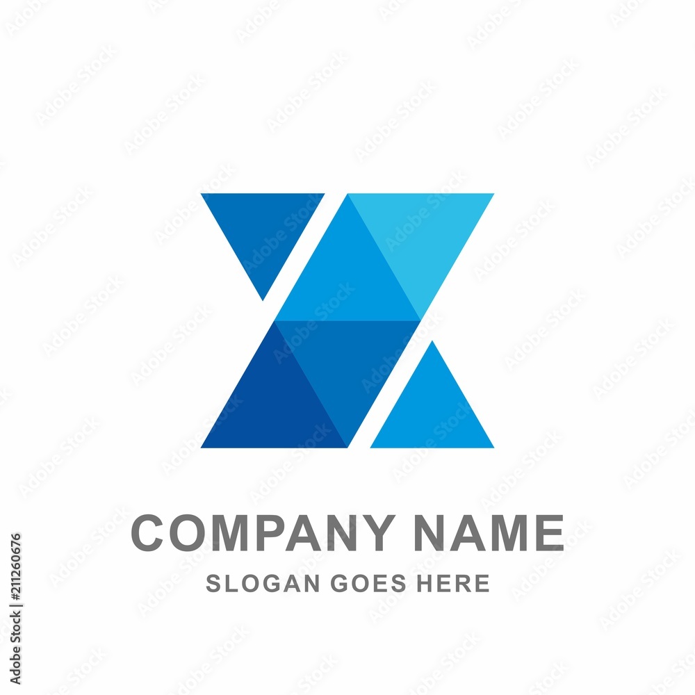 Monogram Letter X Geometric Infinity Triangle Arrow Technology Computer Business Company Stock Vector Logo Design Template Monogram Letter X Geometric Infinity Triangle Arrow Technology Computer Business Company Stock Vector Logo Design Template