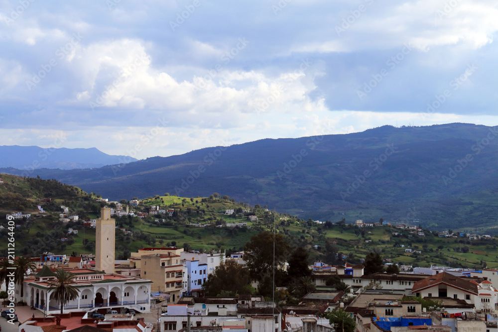 View of Chefchaouen, Morocco
