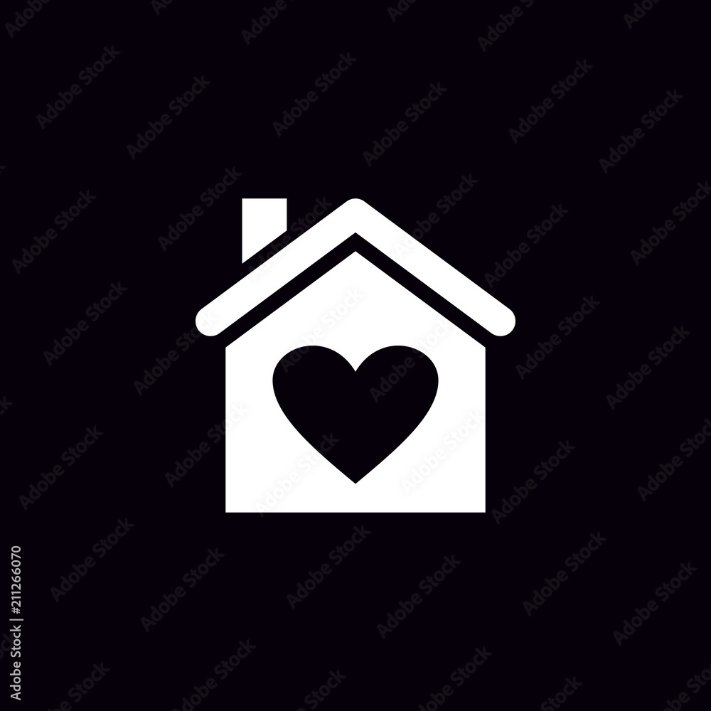 Estate home vector icon