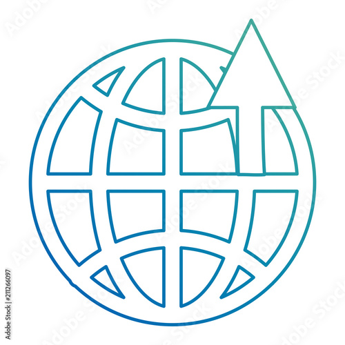 sphere planet isolated icon