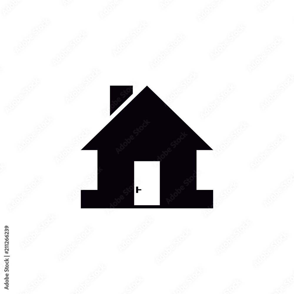 Estate home vector icon