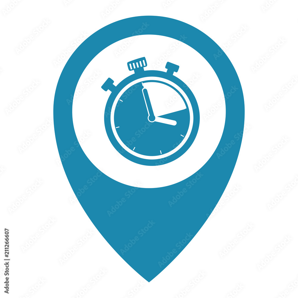 pin pointer with chronometer