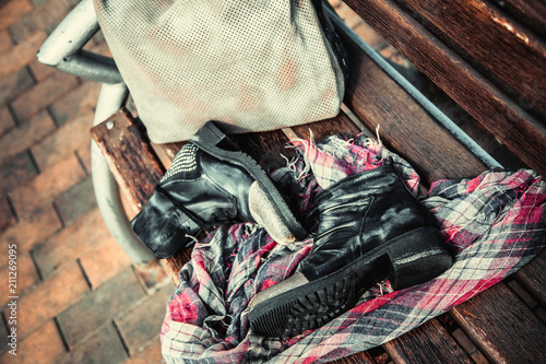 branded Italian shoes, advertising photo