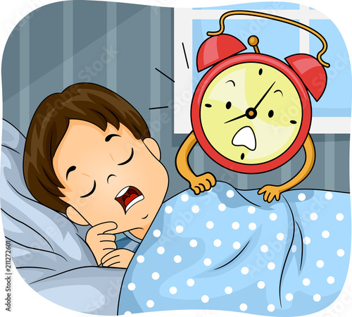 Kid Boy Sleep Alarm Clock W...