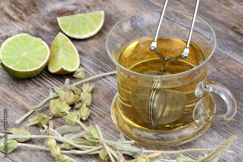 Herbal Tea, Bergkräutertee mit Limette, Gesundheitstee