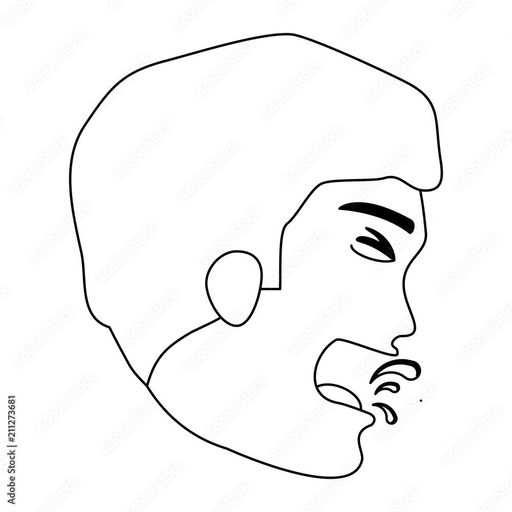 man with tuberculosis icon over white background, vector illustration man with tuberculosis icon over white background, vector illustration