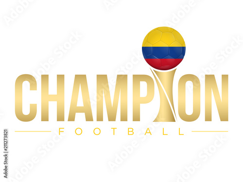 COLOMBIE - CHAMPION FOOTBALL 